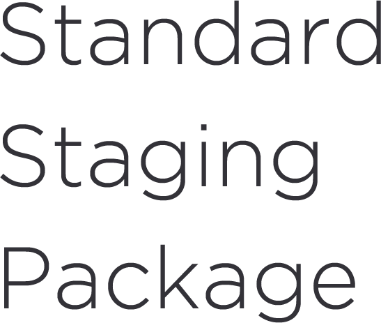 Standard Home Staging Package