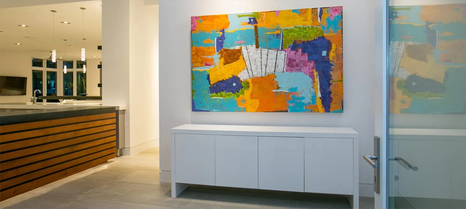 Entryway home staging