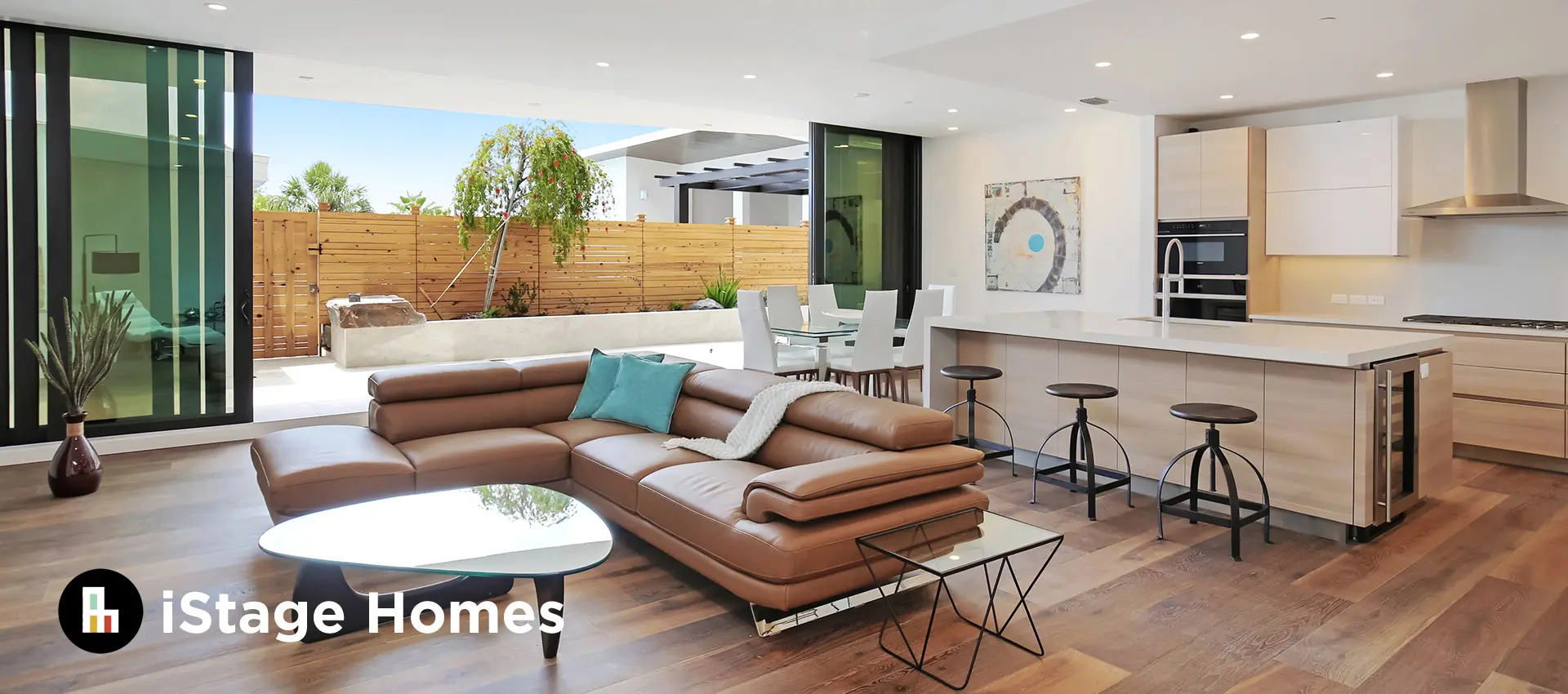 Modern Open Concept Home Staging