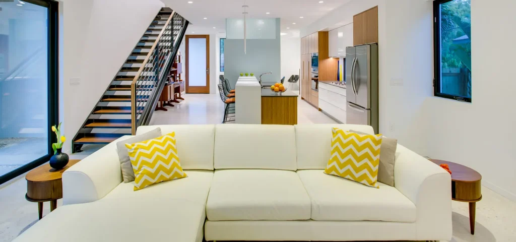 Contemporary Spec Home Staging at Hudson Bayou in Sarasota