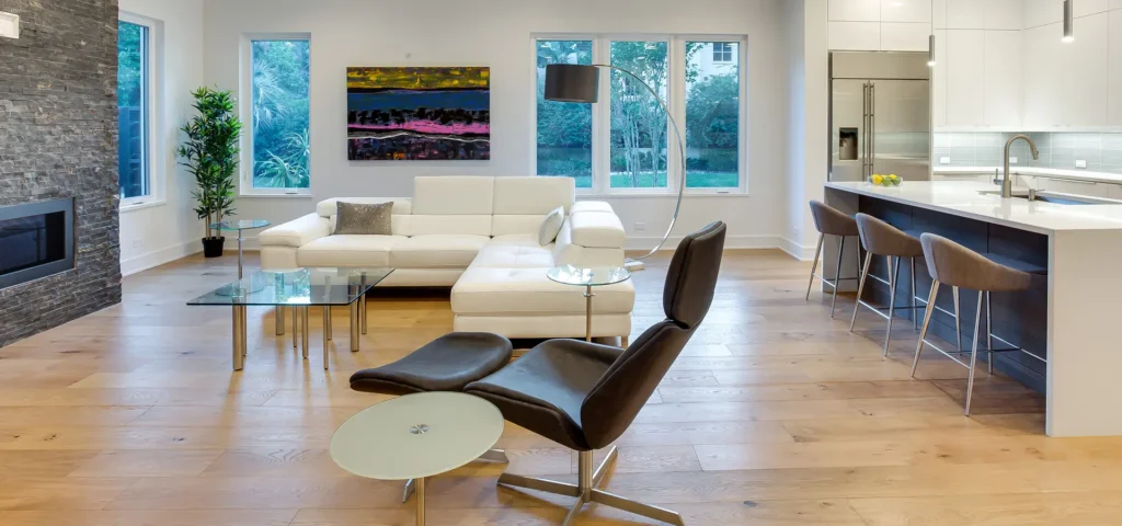 Contemporary Spec Home Staging in Tampa Bay