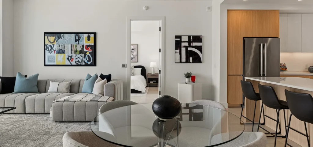 Luxury Condo Staging at The Quay Commons in Sarasota