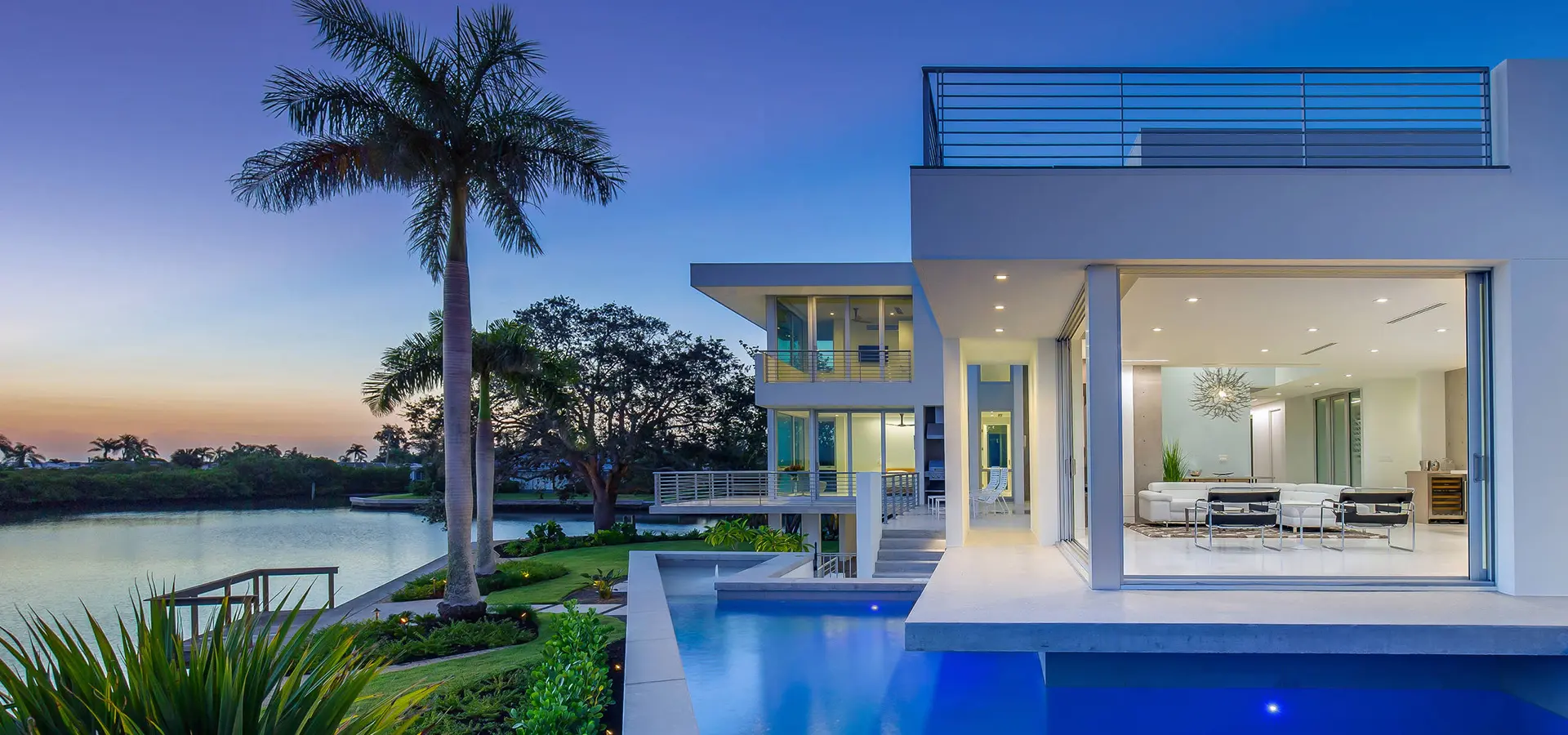 Luxury Modern Home Staging on Longboat Key