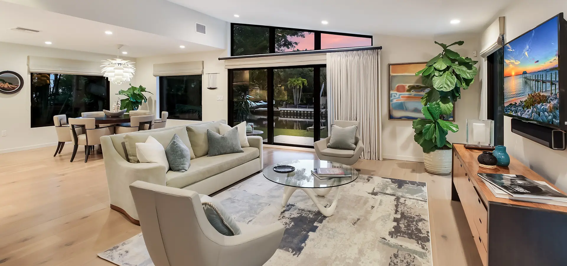 Mid-Century Home Staging Avondale Neighborhood, West of Trail Sarasota