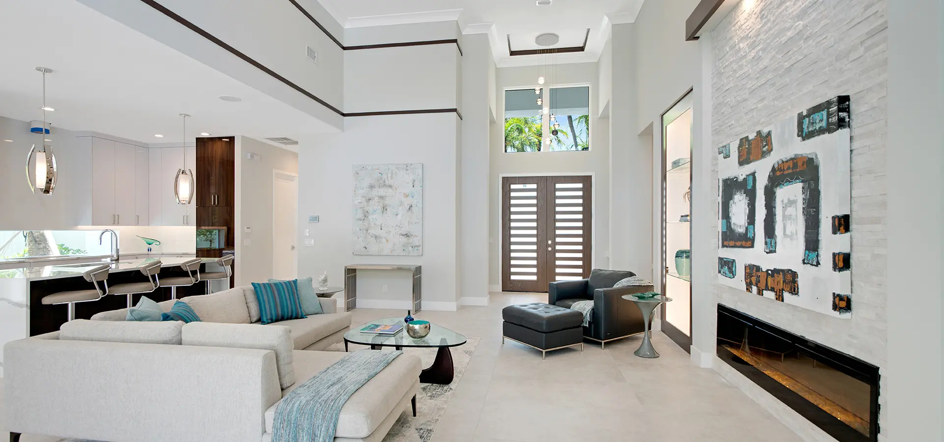 Modern Spec Home Staging in McClellan Park Sarasota