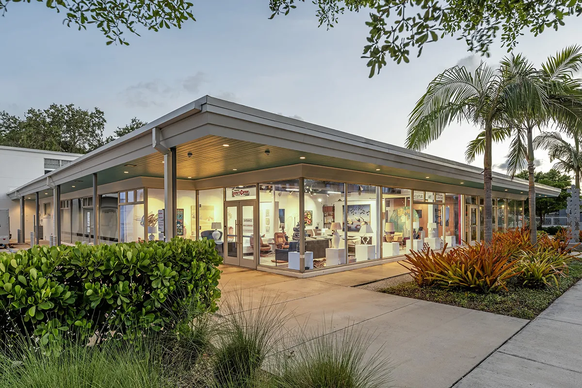 Layna's Corner furniture and home décor showroom in Sarasota, Florida