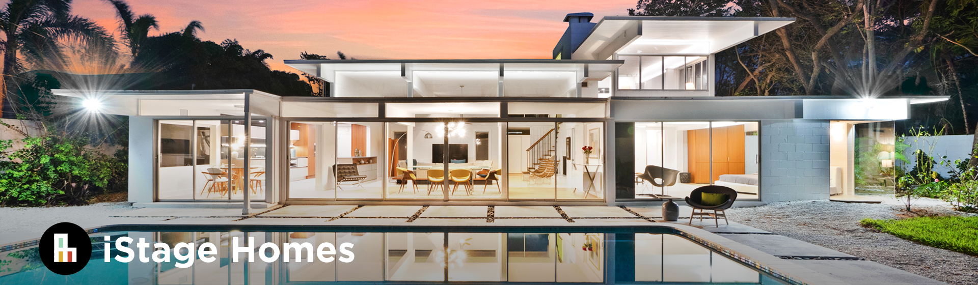 Luxury modern home in Sarasota professionally staged by iStage Homes